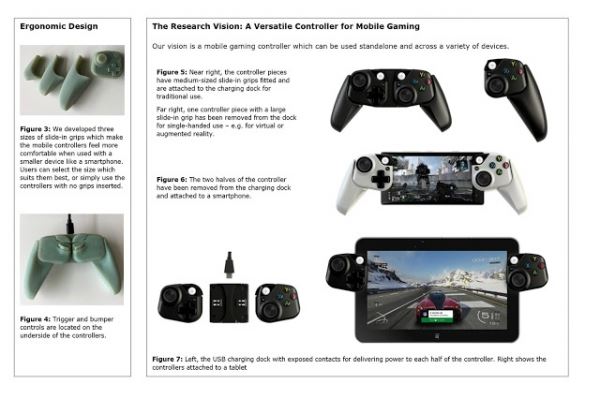 <br />
Microsoft разрабатывает модульный геймпад Xbox для планшетов и смартфонов<br />
