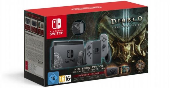 2 ноября в продажу поступит ограниченное издание Switch c Diablo III