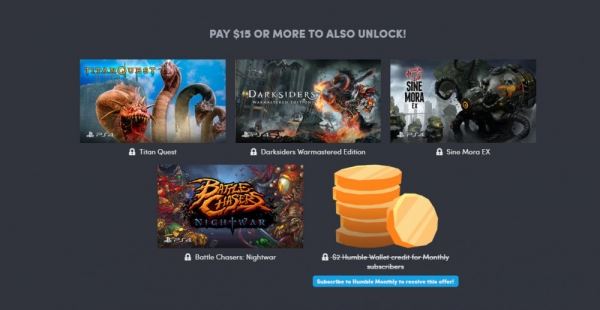  Titan Quest, Darksiders и другие игры для PlayStation 4 вошли в новый Humble Bundle 