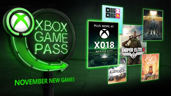 <br />
Анонсированы новые бесплатные игры по подписке Xbox Game Pass в ноябре<br />
